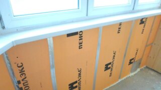 Утепление балконов и лоджий