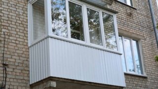 Внешняя отделка балконов и лоджий